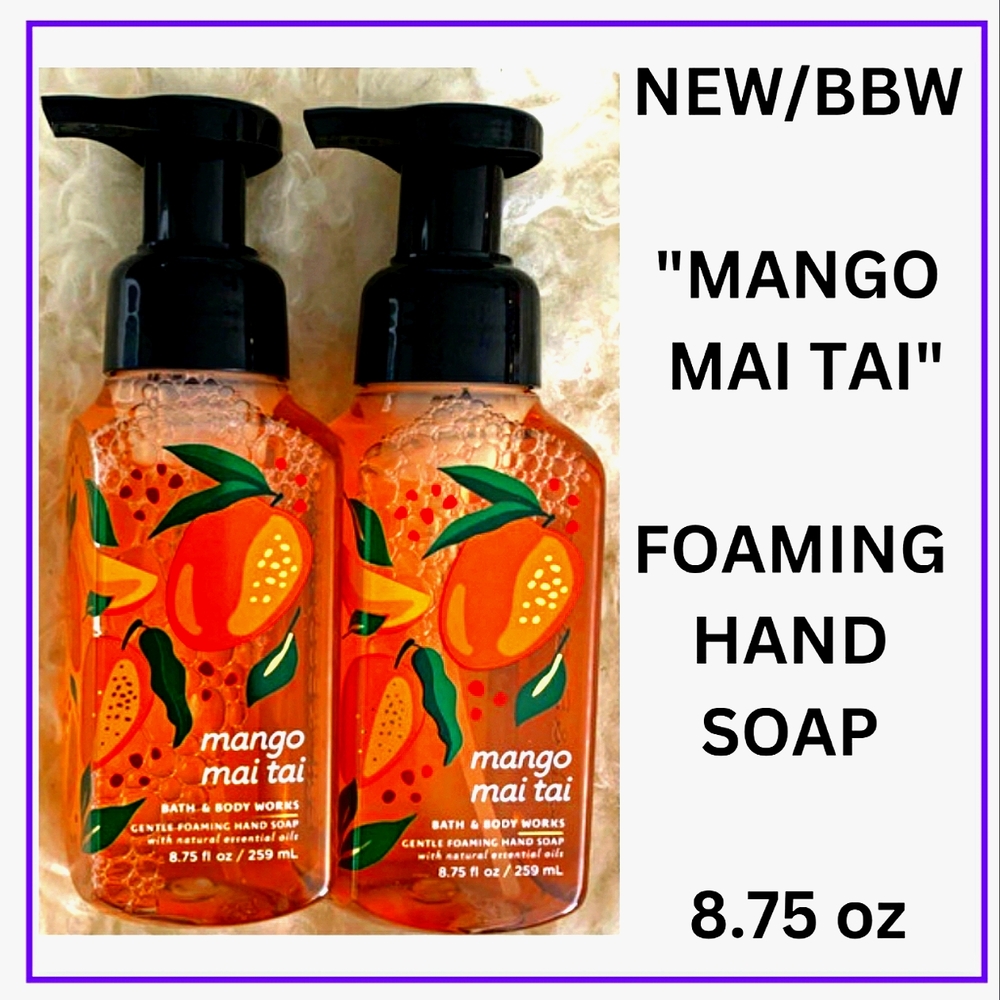 🔥"MANGO MAI TAI" FOAMING HAND SOAP